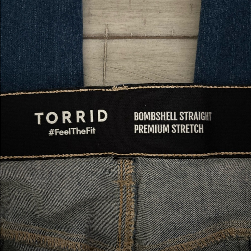 Torrid Women's Classic Blue Straight Leg Jeans